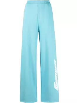 ROTATE спортивные брюки с логотипом, синий