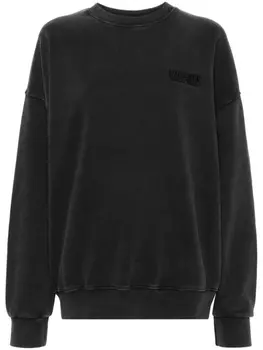 ROTATE толстовка из органического хлопка с логотипом, черный