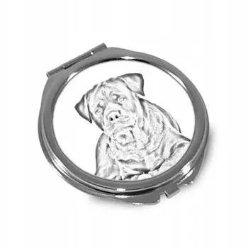Ротвейлер Складное карманное зеркало Inna Marka