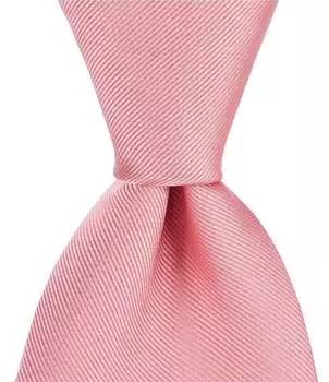 Roundtree & Yorke Cardinal Solid 3 1/8Шелковый галстук, розовый