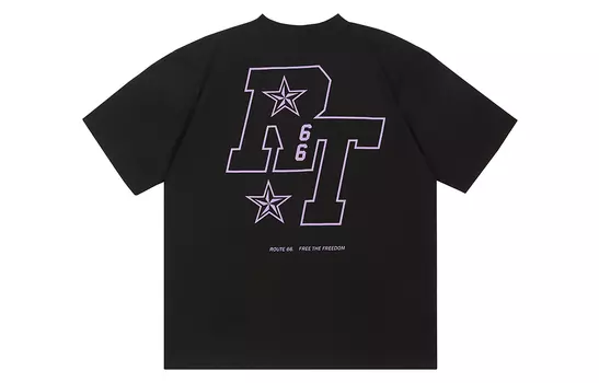 ROUTE 66 Футболка унисекс, Розовый