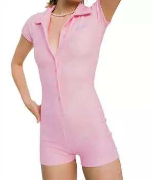 Роуз Терри комбинезон в Малибу Frankies Bikinis, цвет malibu