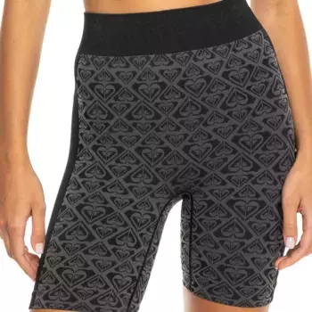 Roxy Chill Out Бесшовные женские шорты, чёрный