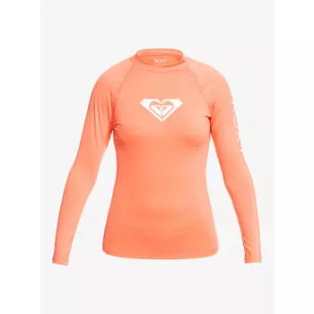 ROXY Рашгард - Женщины - ВСЕМ СЕРДЦЕМ, кораллово-розовый
