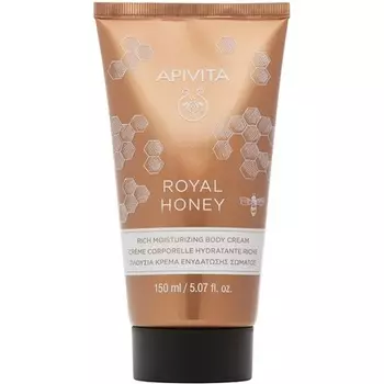 Royal Honey Rich увлажняющий крем для тела 150 мл, Apivita