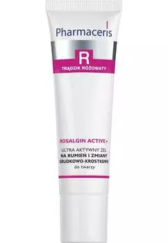Розалгин Актив+ Ультра, Активный гель от эритемы и папулопустулезных поражений для лица, 30 мл Pharmaceris, R