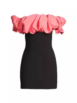 Розана Мини-платье Misha, черный