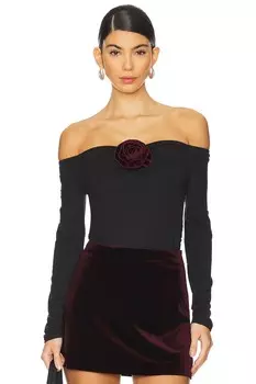Розетта топ Steve Madden, черный