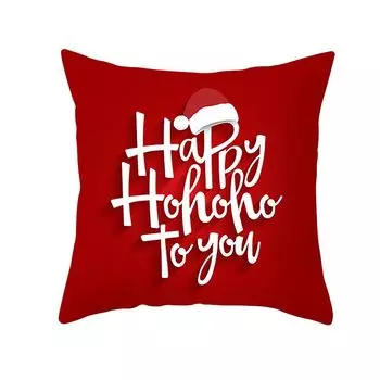 Рождественская елка, приветствие, письмо, подушка, чехол для подушки, домашний диван, кафе, офисное украшение #9 Stuttg