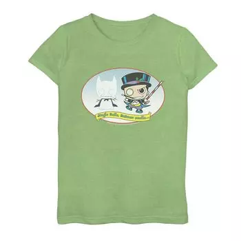 Рождественская футболка DC Comics Batman "Jingle Bells Batman Smells" для девочек 7-16 лет Licensed Character
