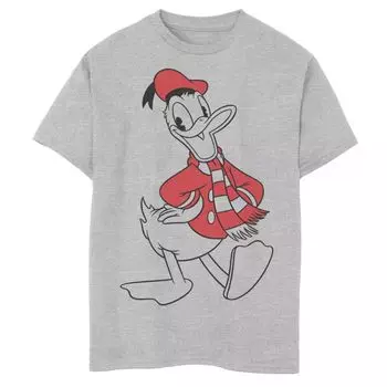 Рождественская футболка Disney Donald Duck для мальчиков 8–20 лет Licensed Character