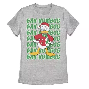 Рождественская футболка Disney's Donald Duck для юниоров "Bah Humbug" Licensed Character