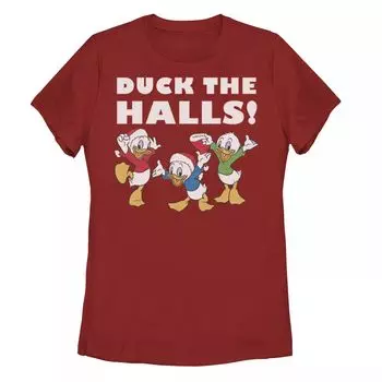 Рождественская футболка Хьюи, Дьюи и Луи из Disney's для юниоров The Halls Licensed Character