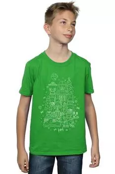 Рождественская футболка «Империя» Star Wars, зеленый