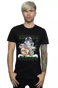 Рождественская футболка «Восхождение Скайуокера» Star Wars, черный