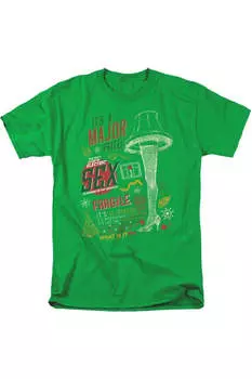 Рождественская история Its A Major Prize футболка с коротким рукавом для взрослых Gildan, цвет kelly green