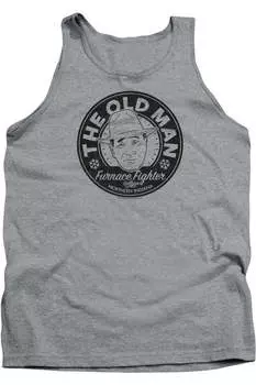 Рождественская история Старик Взрослый Майка Gildan, цвет athletic heather