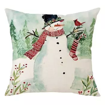 Рождественская наволочка, Рождественский элемент, скрытая молния, наволочка Санта-Клауса, домашнее праздничное украшение для автомобиля K Stuttg