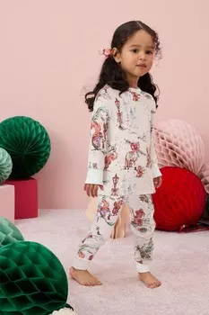 Рождественская пижама из 100% хлопка (9 мес 16 лет) Next, бежевый