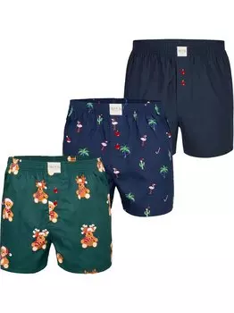 Рождественские боксеры boxer, 3 шт. Phil & Co. Berlin, мультиколор