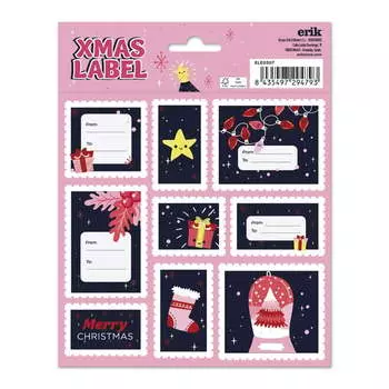 Рождественские Самоклеящиеся Этикетки Inna marka