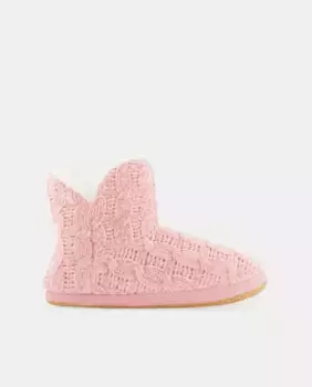 Рождественские женские тапочки Green Coast, розовый