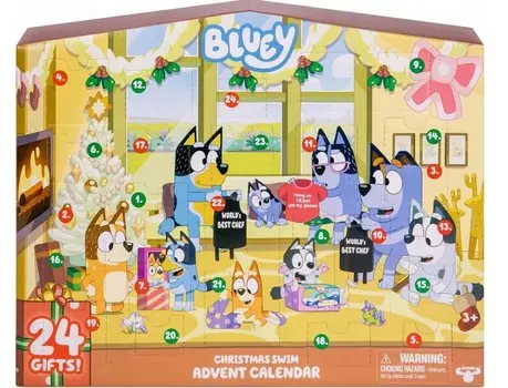 Рождественский адвент-календарь Bluey в Heelers 17981 Inna marka