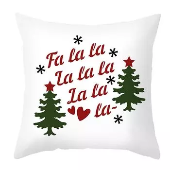 Рождественский чехол на подушку, Рождественская тема, мягкая декоративная потайная молния, гостиная, диван, подушка, район, домашний декор, повседневное использование-G Stuttg