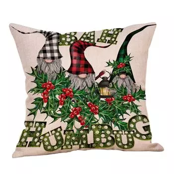 Рождественский дизайн с узлом, чехол для подушки, районный домашний диван-кровать, декор для автомобиля, кафе, Декор-#8 Stuttg