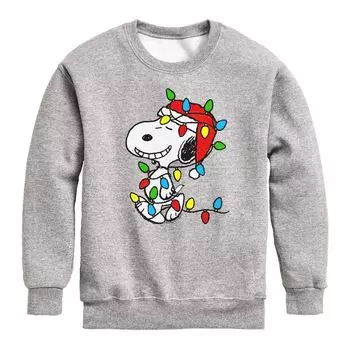 Рождественский флис Peanuts Snoopy для мальчиков 8–20 лет Licensed Character