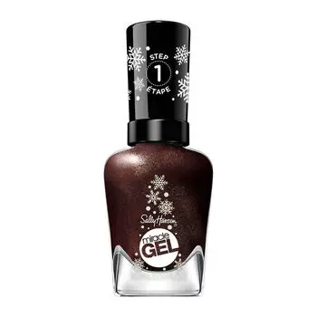Рождественский гель-лак для ногтей 922 Hot Cocoa Cuddles, 14,7 мл Sally Hansen Miracle gel, цвет 922 hot cocoa cuddles