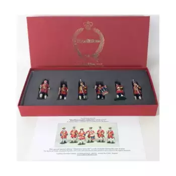 Рождественский набор 2005 г. — Пехота Мальборо 1702–1711 гг., Historical Miniatures (Tradition of London) (54mm)