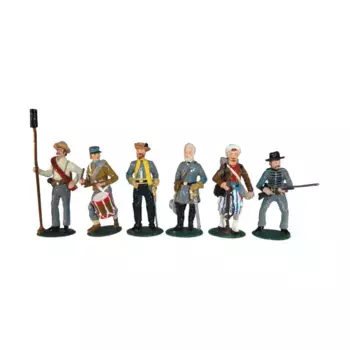 Рождественский набор 2009 г. — Армия Конфедерации, Historical Miniatures (Tradition of London) (54mm)