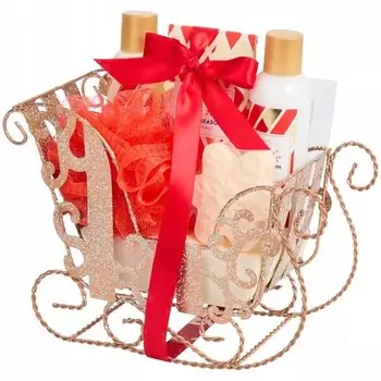 Рождественский подарочный набор для купания в санях Подарок для женщин CUDO Inna marka