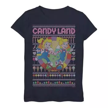Рождественский свитер Candy Land для девочек 7–16 лет Licensed Character