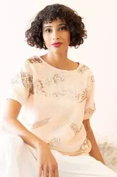 Розита Топ EVA FRANCO, бежевый