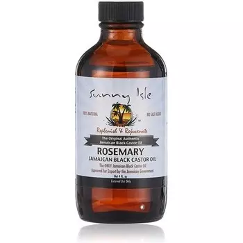 Розмарин Ямайское черное касторовое масло 4 унции свежее 118 мл Sunny Isle