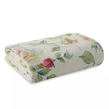 РОЗОВОЕ бархатное одеяло 220х240 см Eurofirany