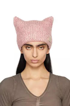 Розовая драгоценная шапка KNWLS
