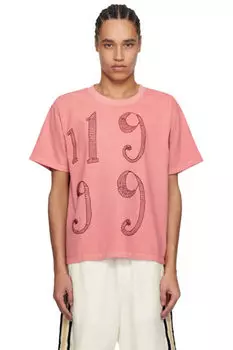 Розовая футболка «1999» Glass Cypress