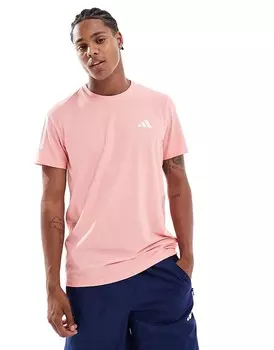 Розовая футболка adidas Running Own The Run