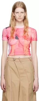 Розовая футболка Andersson Bell David