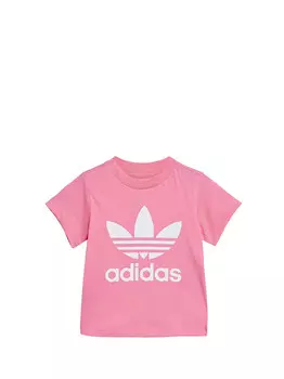 Розовая футболка для девочек Adidas