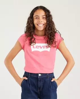 Розовая футболка для девочки Levi's, розовый