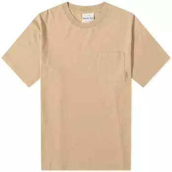 Розовая футболка с карманом Acne Studios Edie