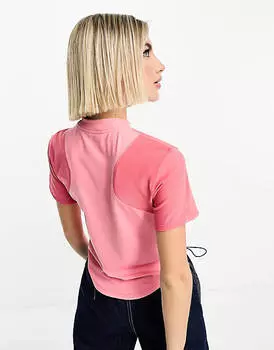 Розовая футболка с короткими рукавами Nike Running Air Dri-Fit