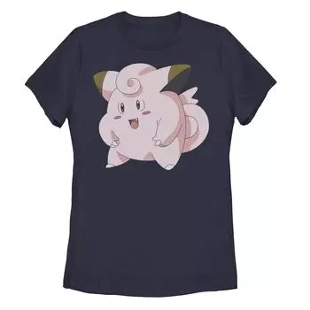 Розовая футболка с профилем Pokmon Happy Clefairy для юниоров Licensed Character