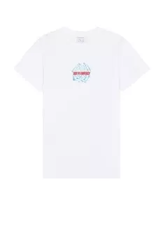 Розовая футболка Sci-Fi Fantasy, белый