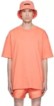 Розовая хлопковая футболка Essentials