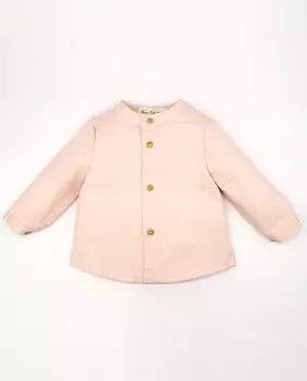 Розовая хлопковая рубашка для мальчика Fina Ejerique, розовый